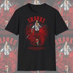 One Piece Shanks Japanese Manga Anime Retro Gamer Cult Meme Movie Music Cool Gif